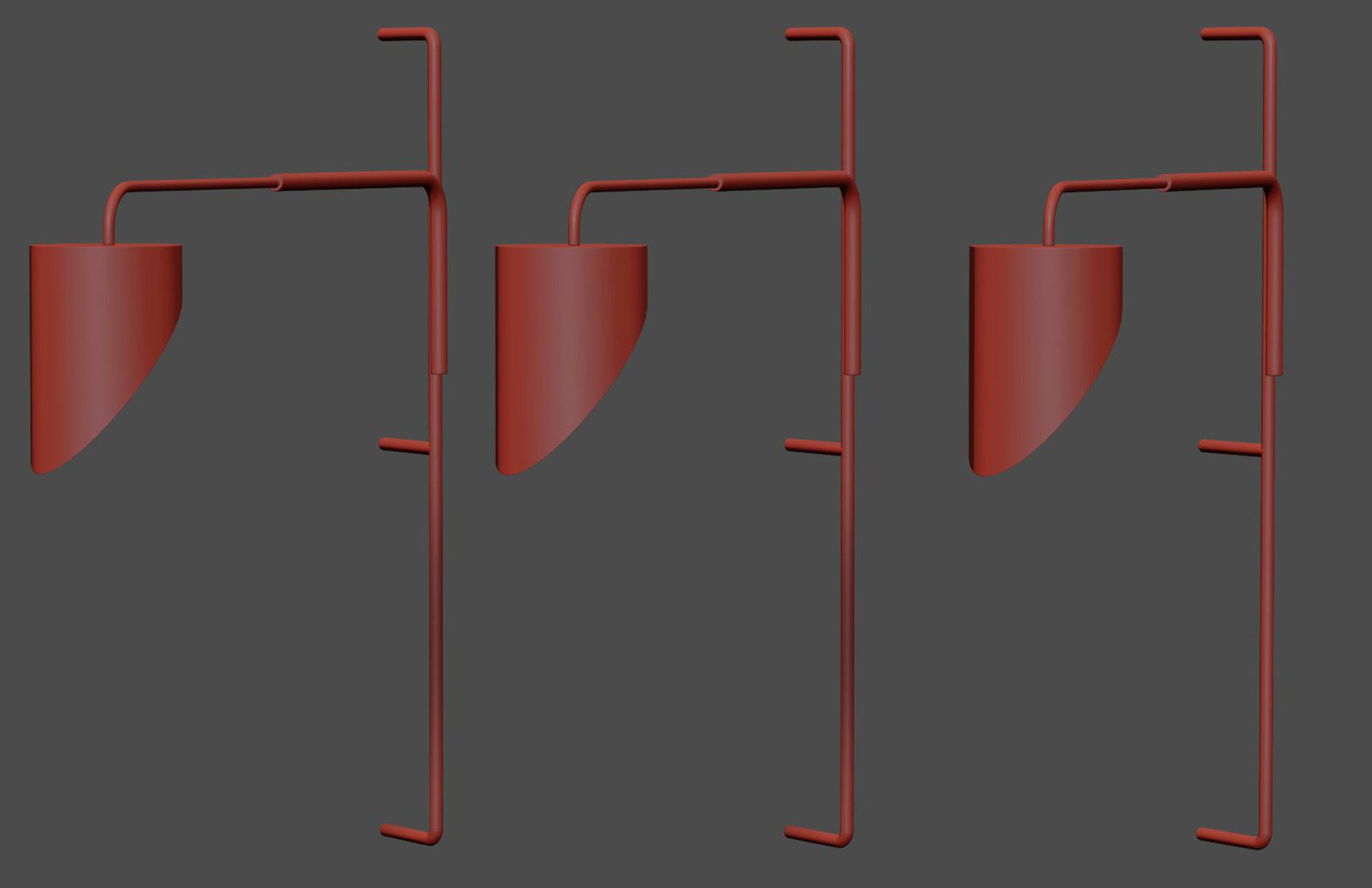 Jack wall light by Bpoint Design 3D model_6