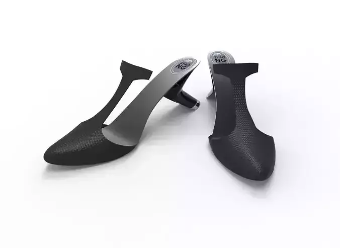 Carbon pump heels