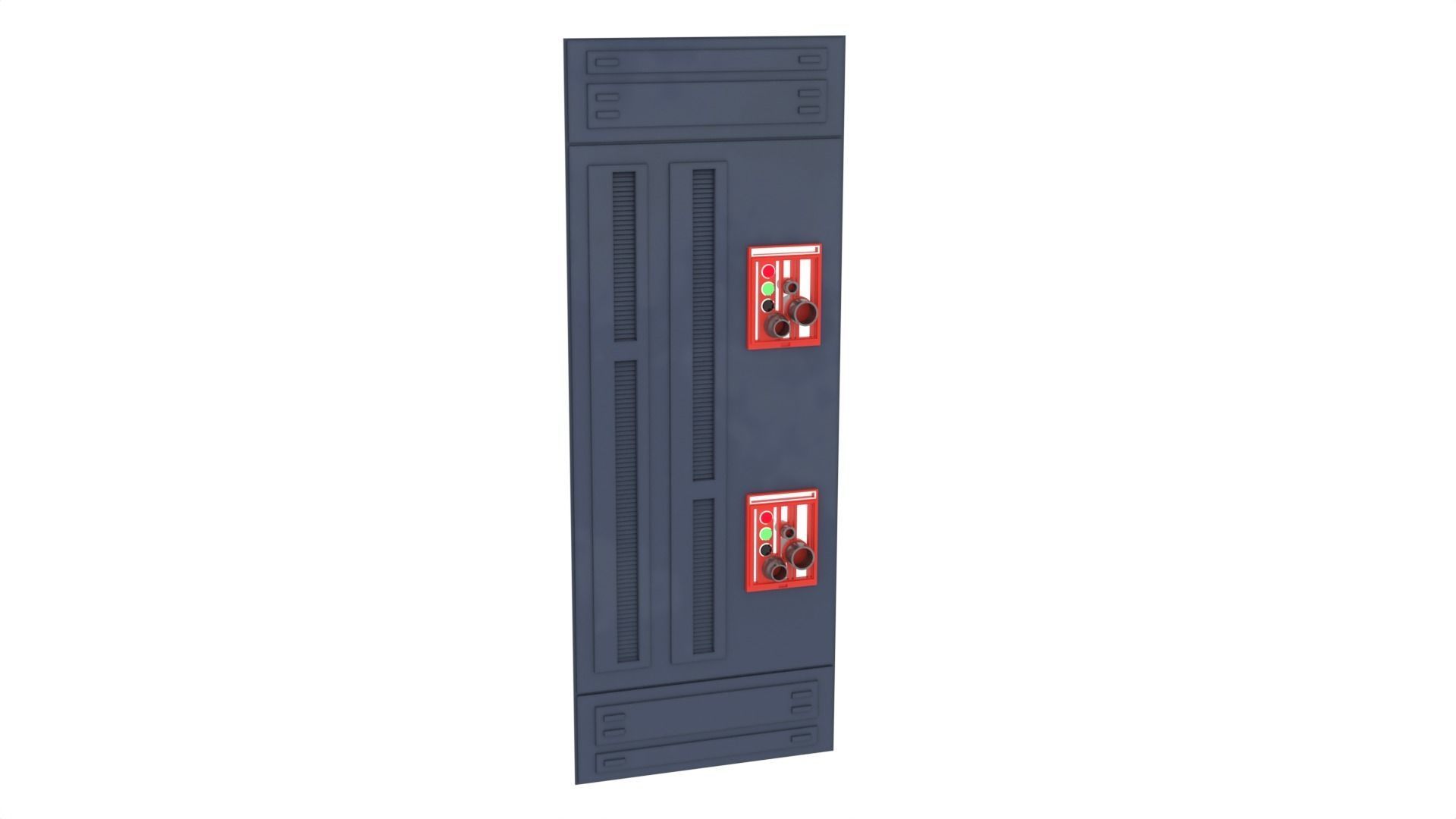Death Star Wall Panel - D1 - 1-18 scale Kenner Hasbro 3D print model_3