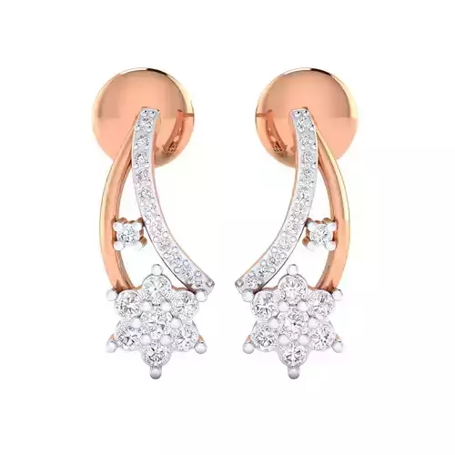 Women Earrings STL JCD OBJ FBX Renders Details