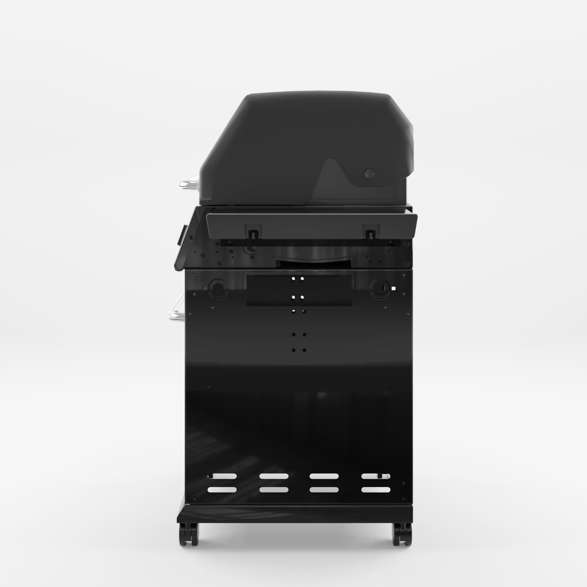 Crown Cabinet Barbecue and Grill 3D Model Low-poly 3D model_3