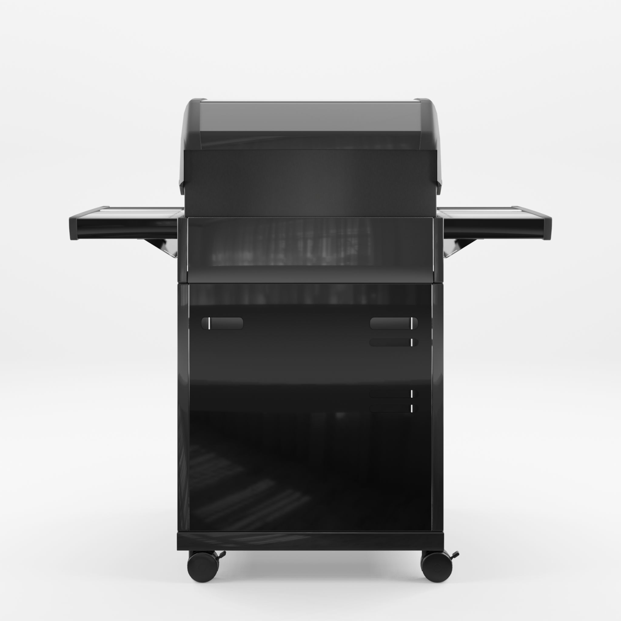 Crown Cabinet Barbecue and Grill 3D Model Low-poly 3D model_1