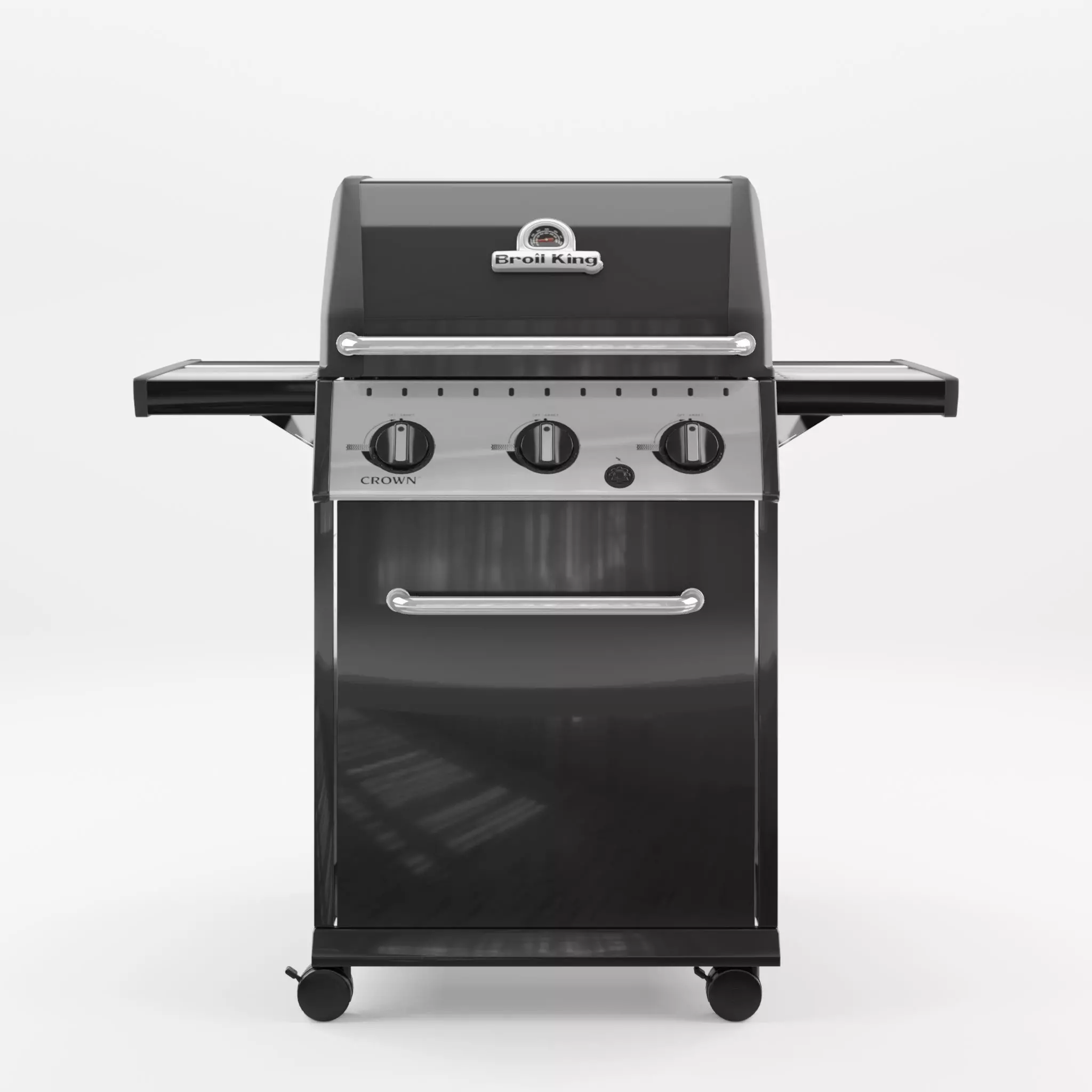 Crown Cabinet Barbecue and Grill 3D Model Low-poly 3D model_0