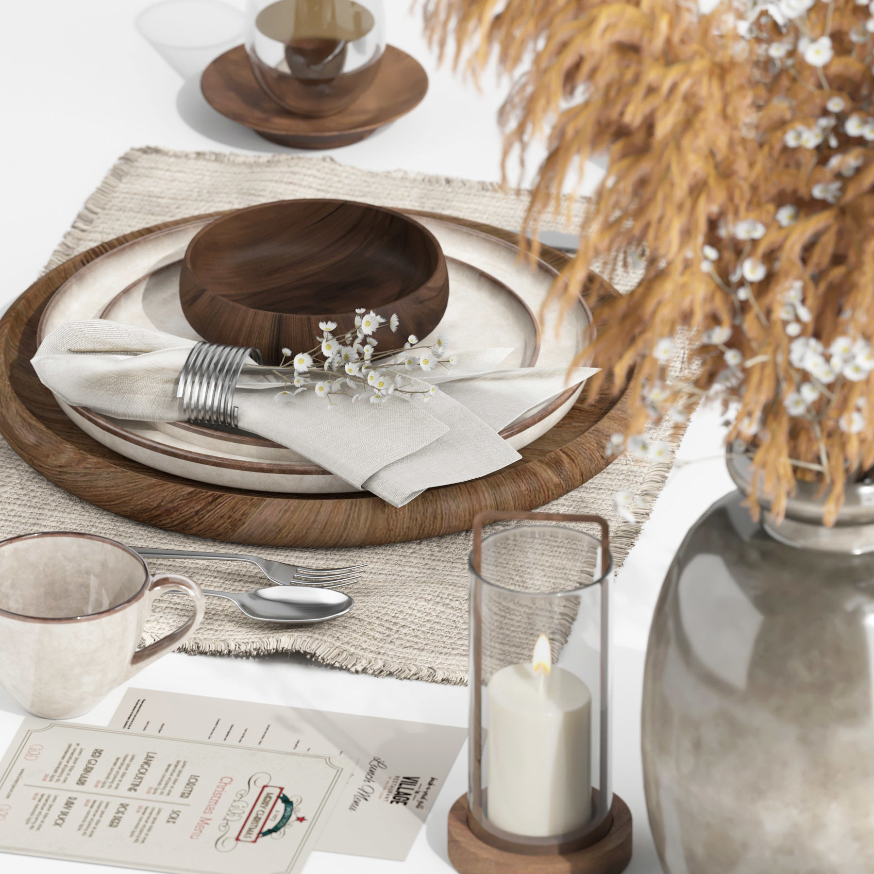 tableware set14 3D model_3