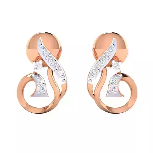Women Earrings STL JCD OBJ FBX Renders Details