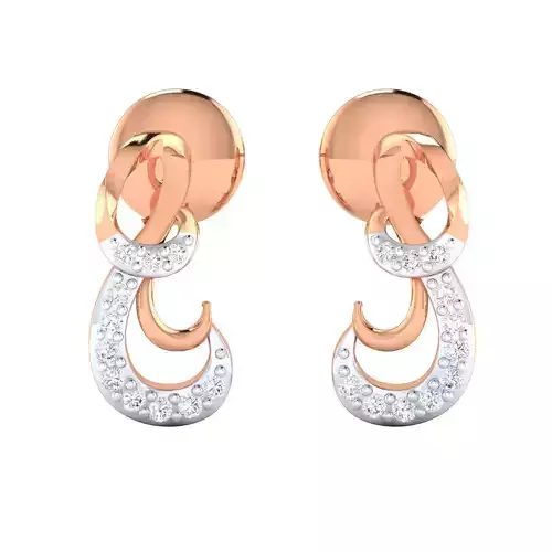 Women Earrings STL JCD OBJ FBX Renders Details
