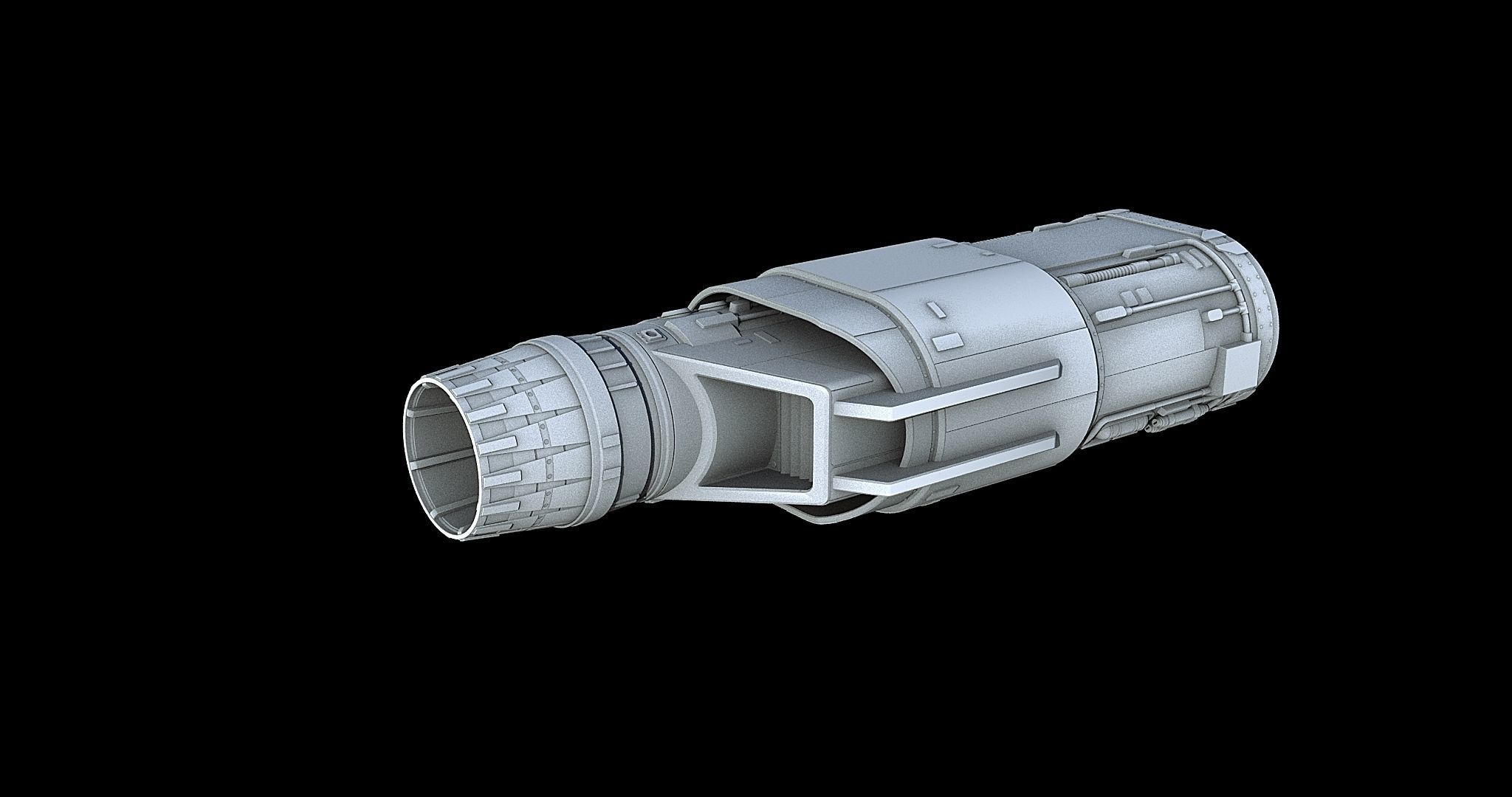 Sci-Fi Engine Pack 3D model_18