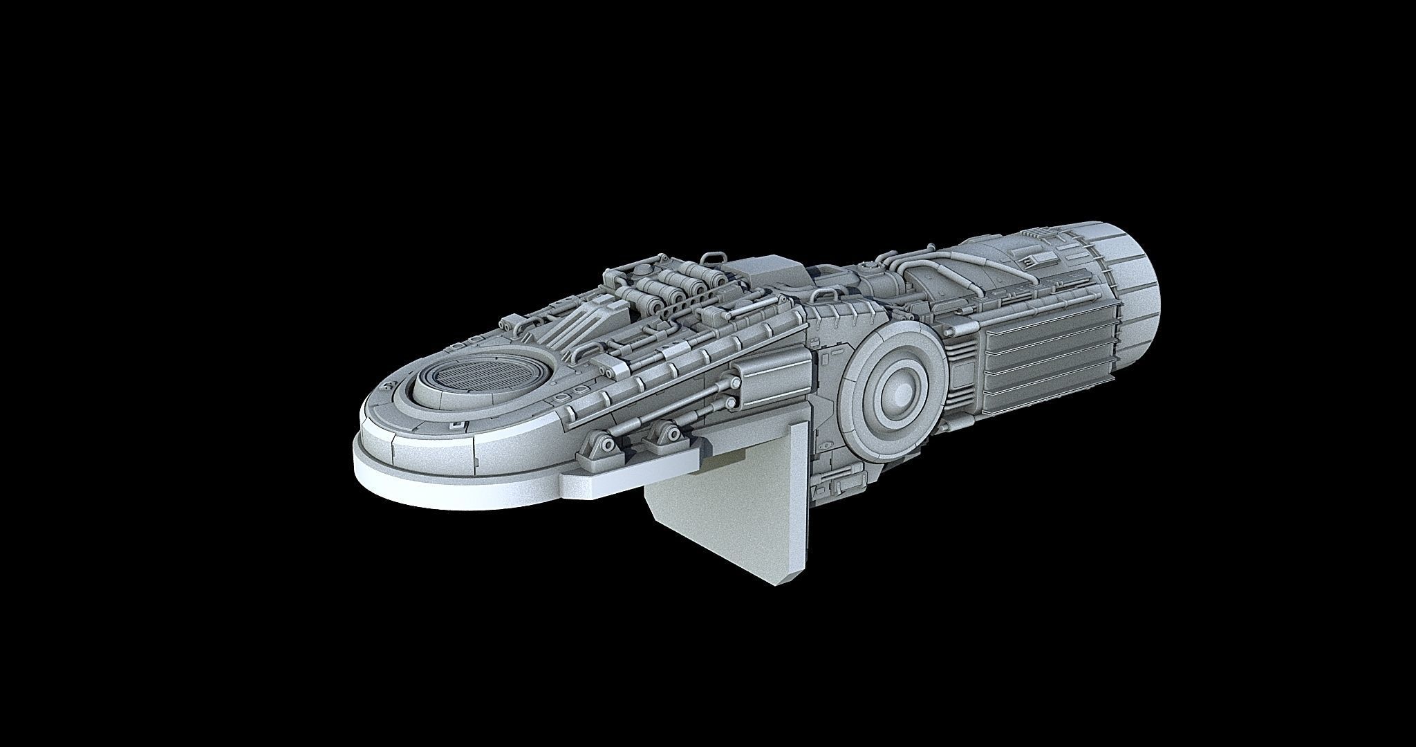 Sci-Fi Engine Pack 3D model_23
