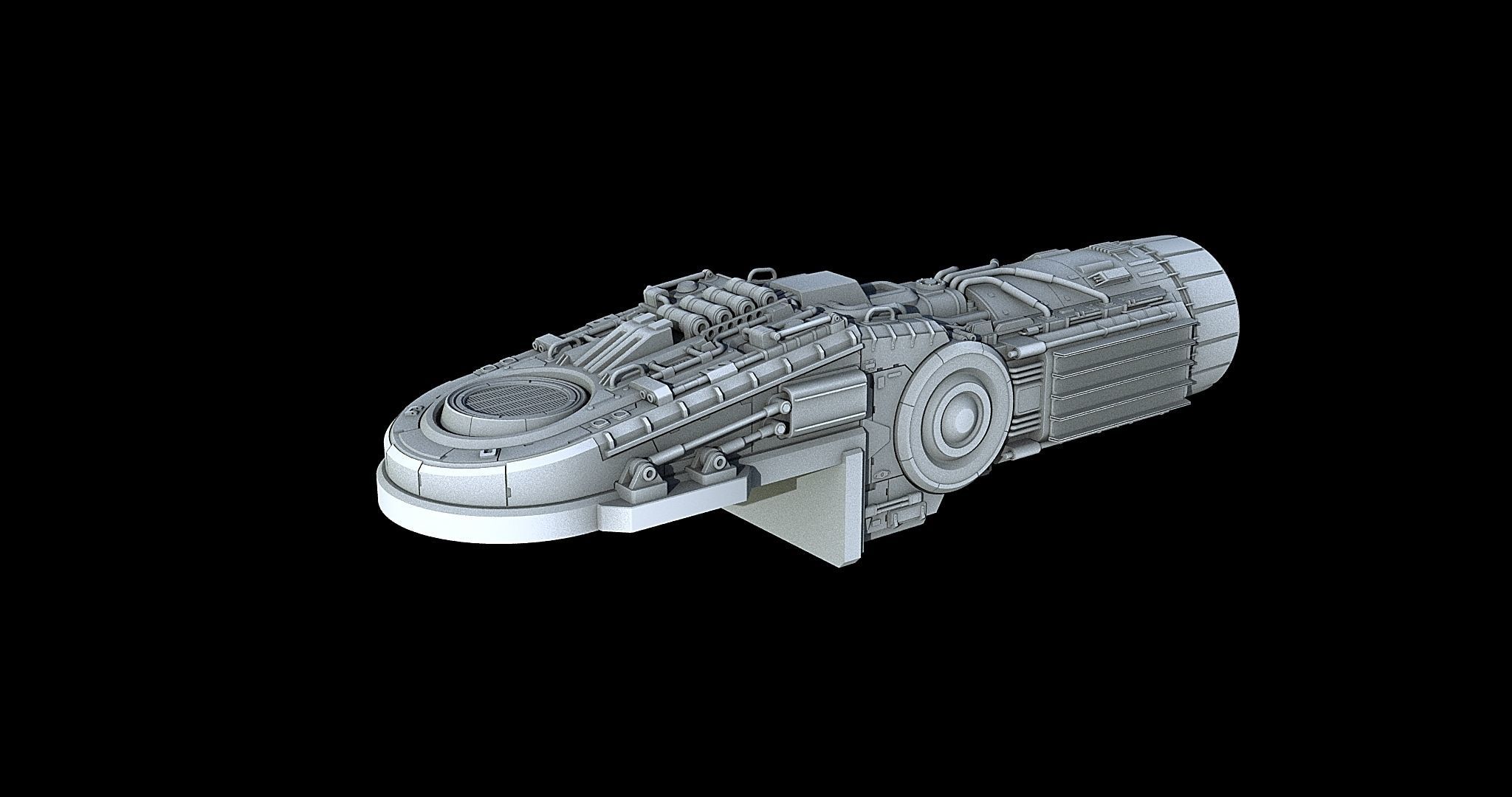 Sci-Fi Engine Pack 3D model_25