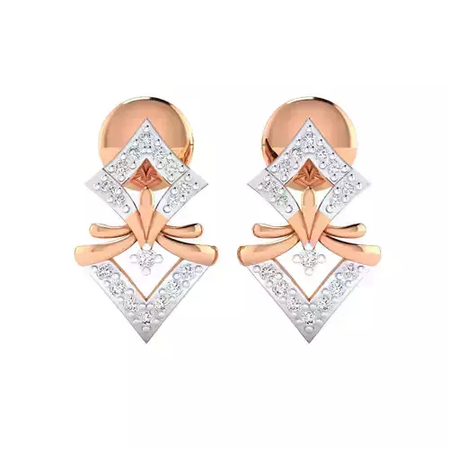 Women Earrings STL JCD OBJ FBX Renders Details