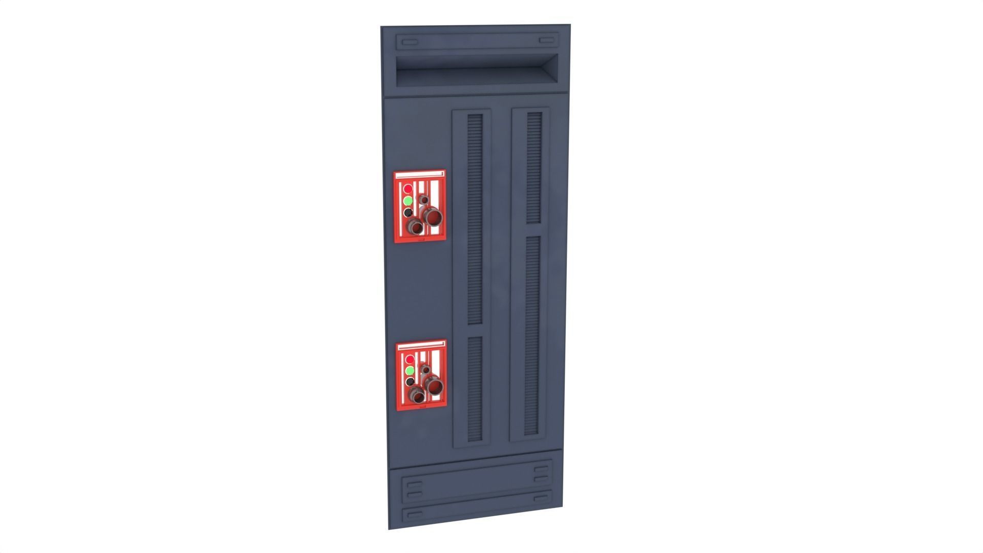 Death Star Wall Panel - E1 - 1-12 scale Blackseries  3D print model_3