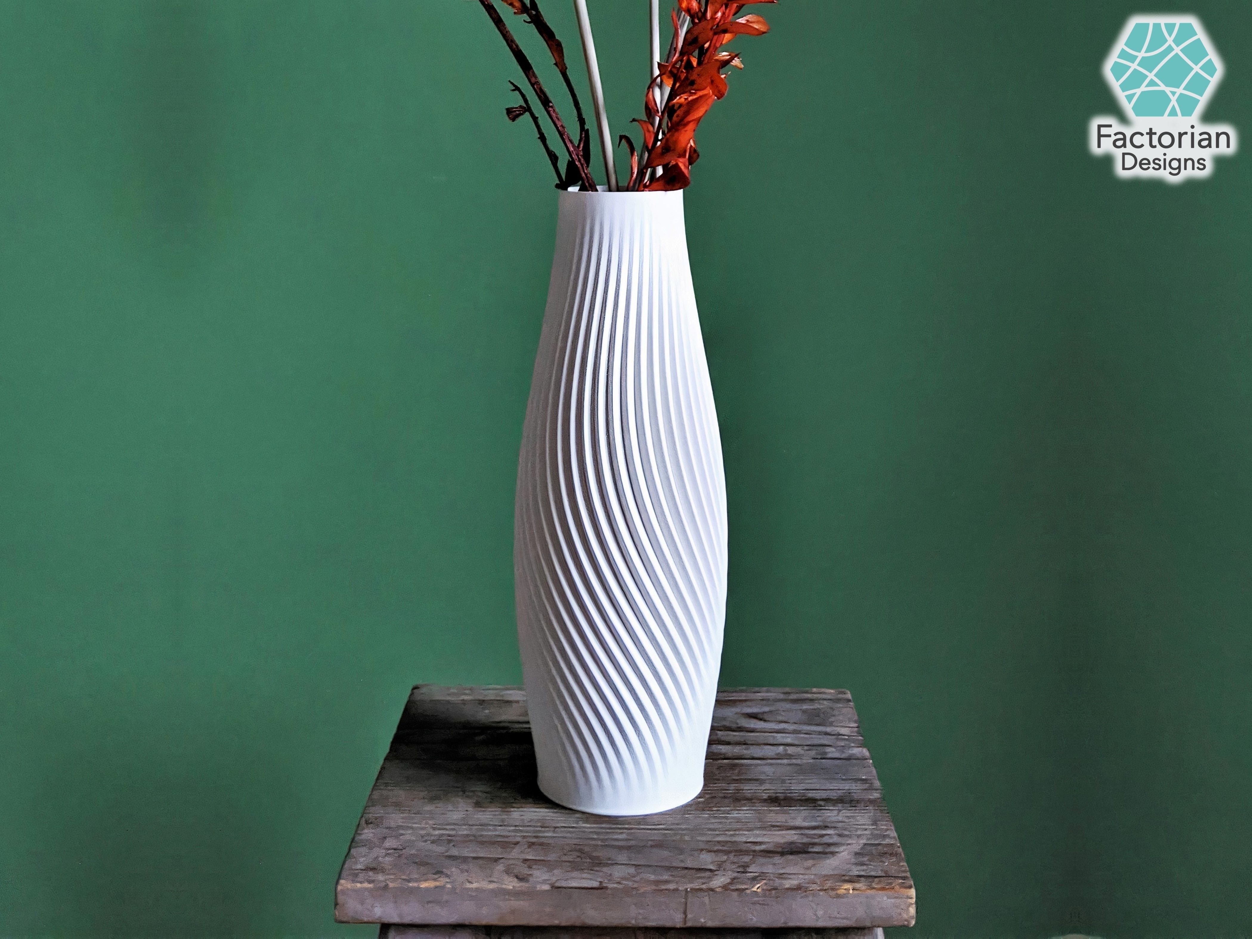 Elegant VASE Version Meek 3D print model_3