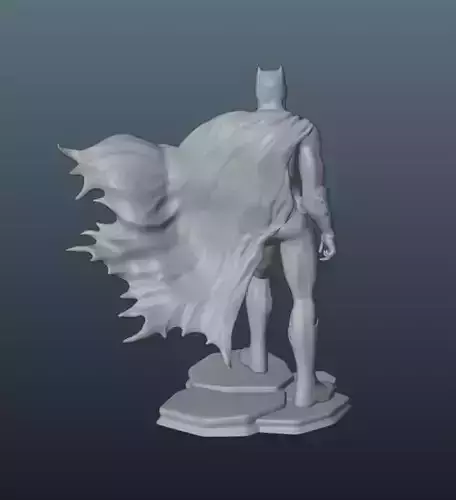Batman Dawn of justice and Justice league Ben Afflek 3D print model