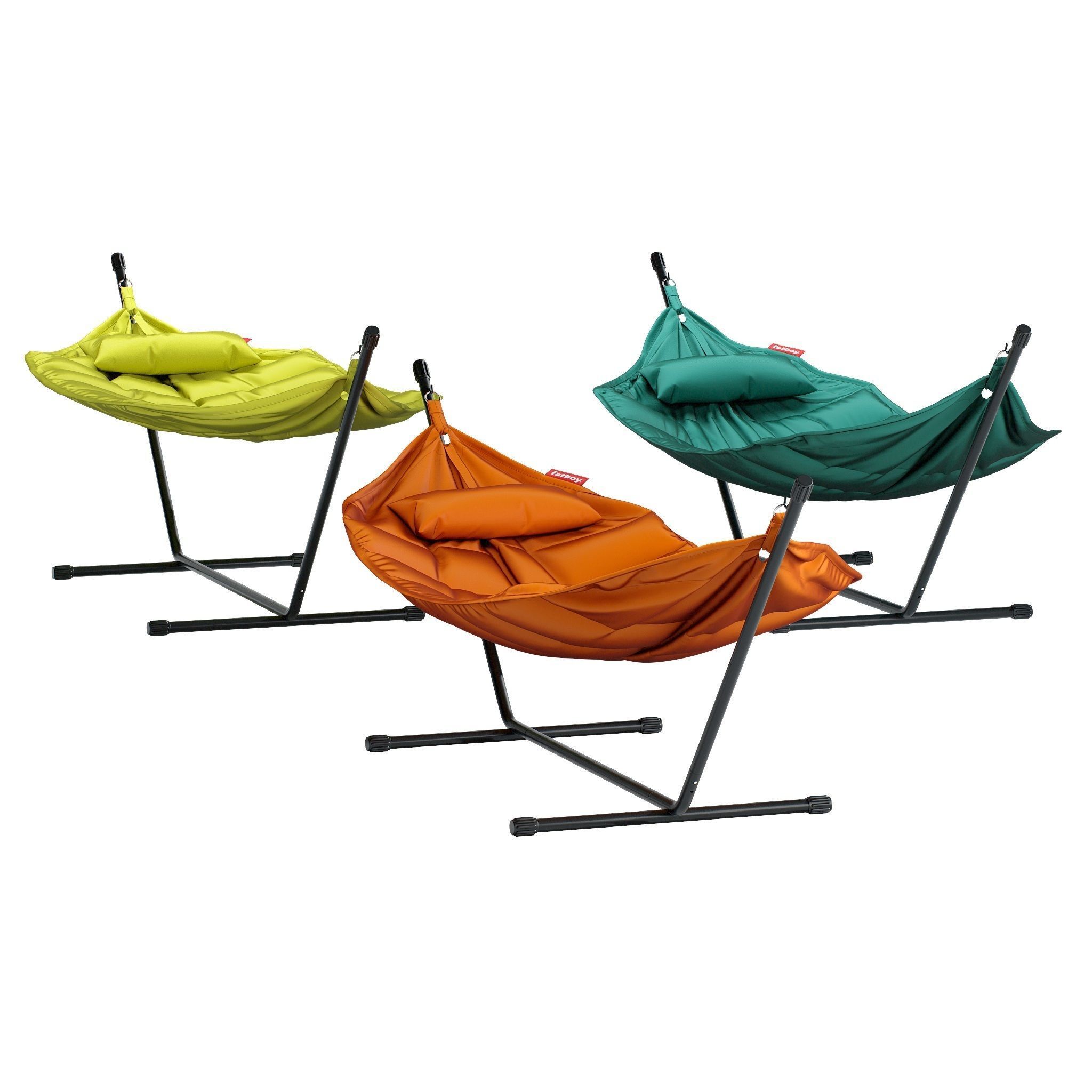 Headdemock Hammock Triple Set 3D model_8