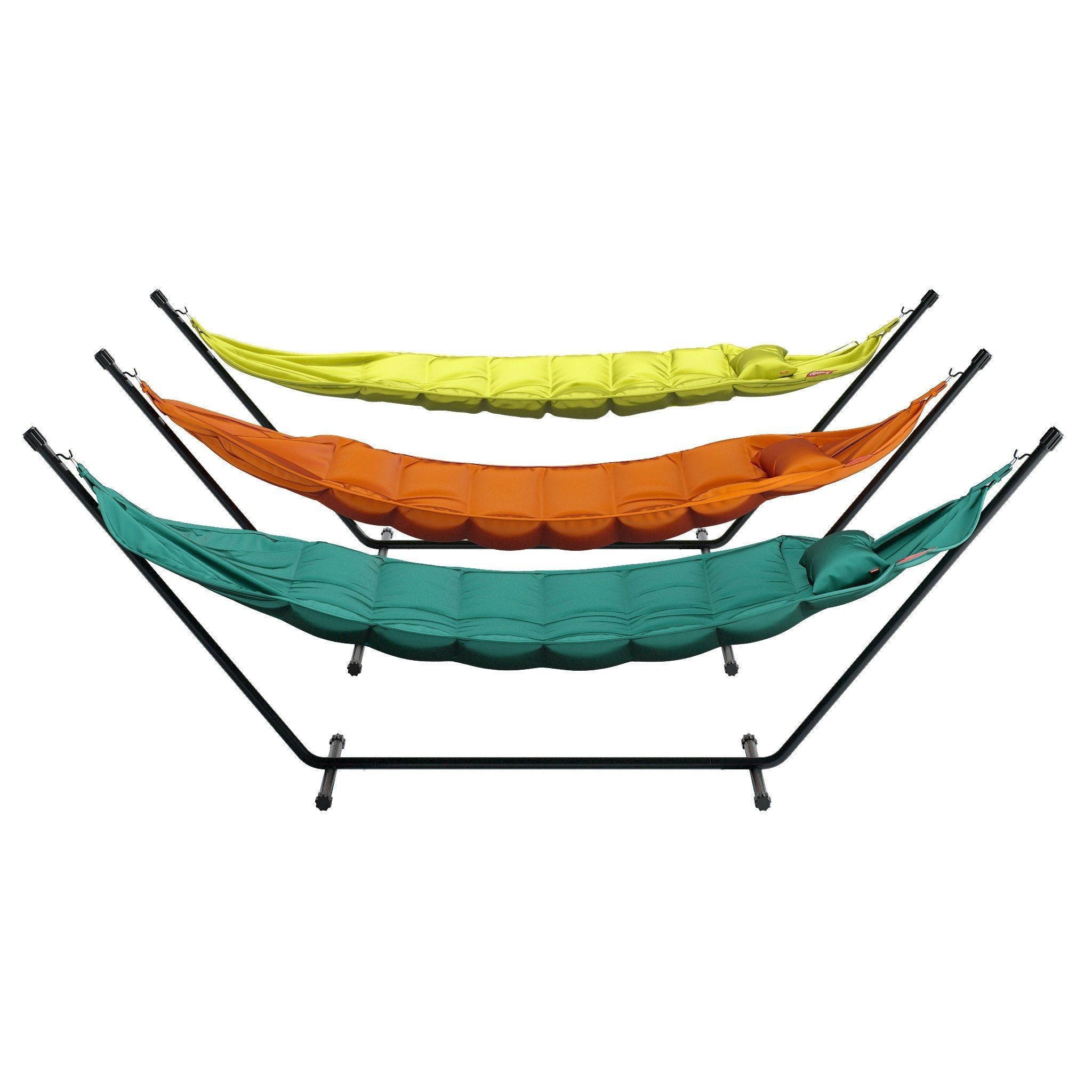 Headdemock Hammock Triple Set 3D model_6