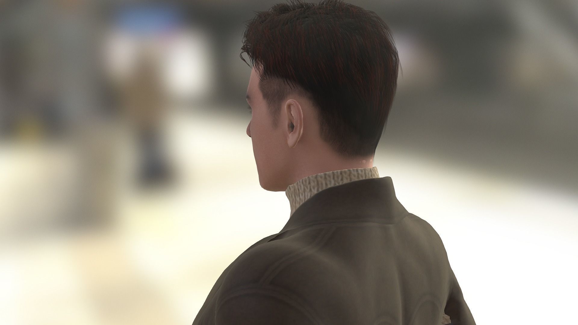 John Belford Low-poly 3D model_14