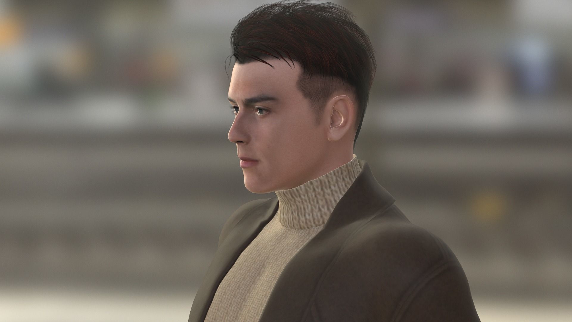 John Belford Low-poly 3D model_17