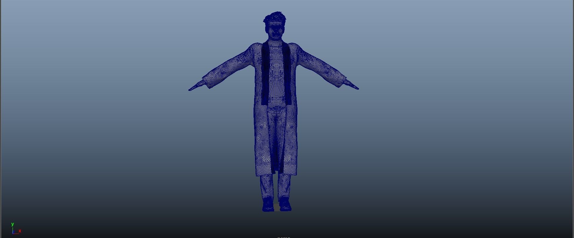 John Belford Low-poly 3D model_23