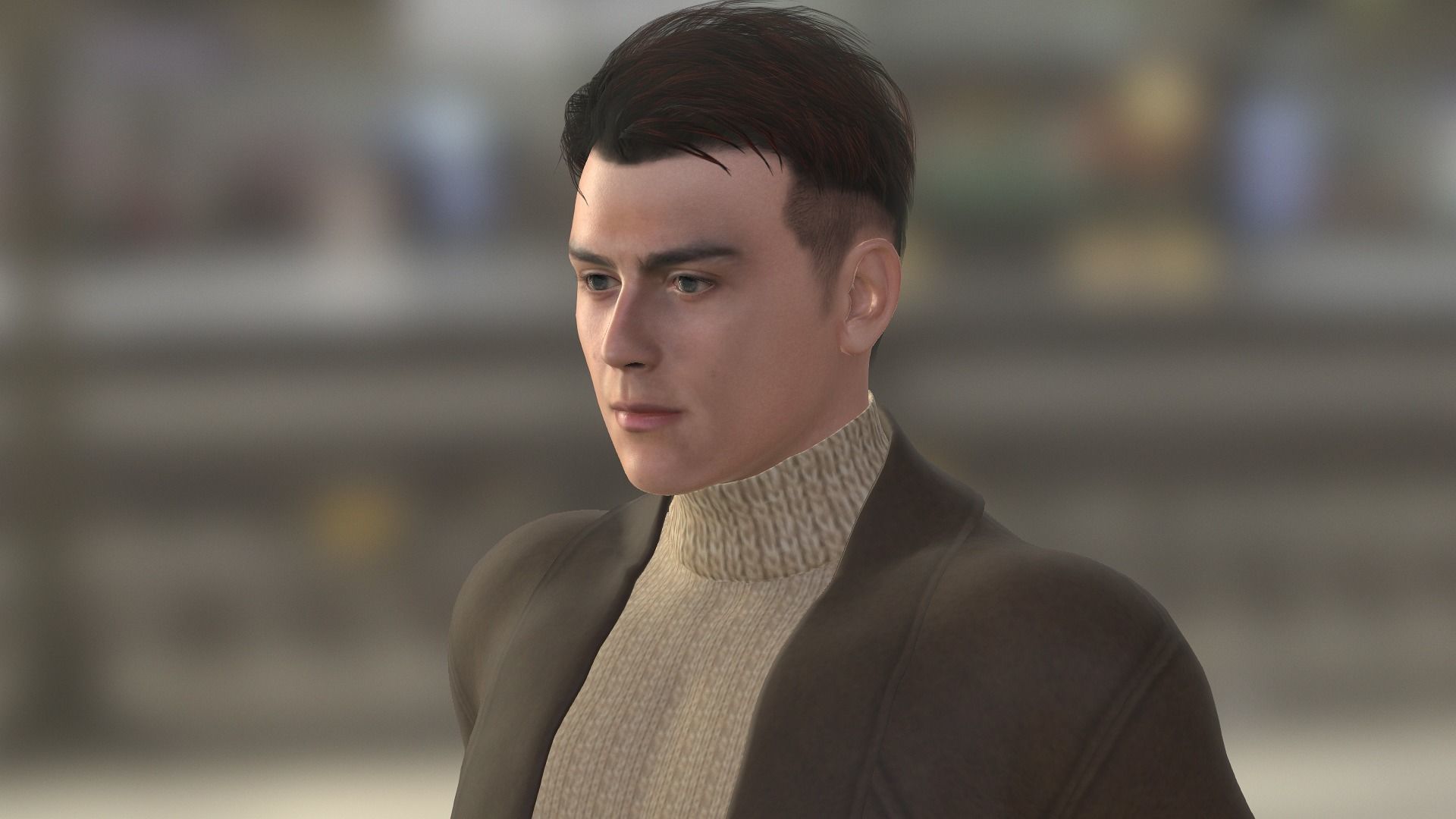 John Belford Low-poly 3D model_18