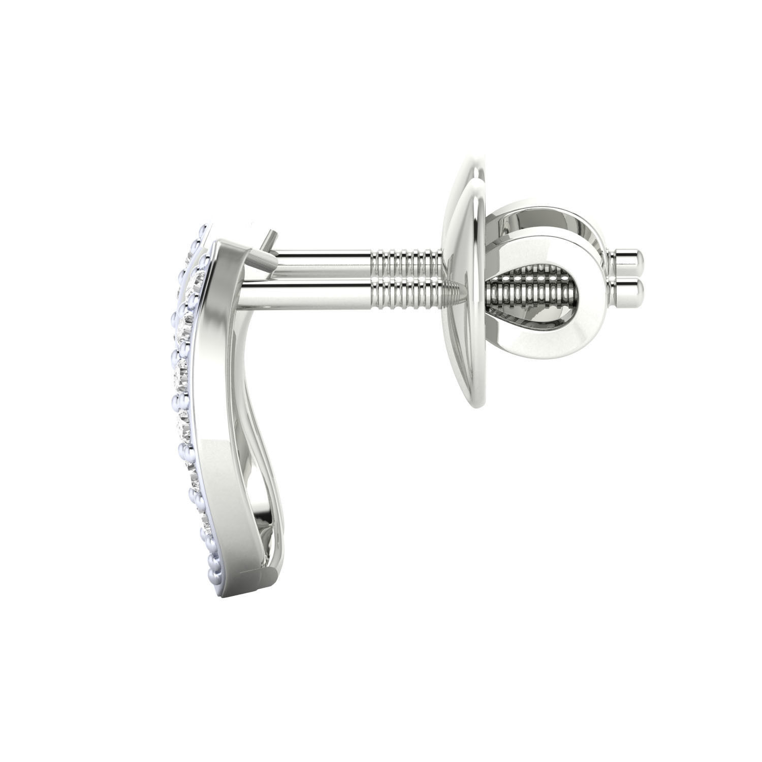 Women Earrings STL JCD OBJ FBX Renders Details 3D print model_9