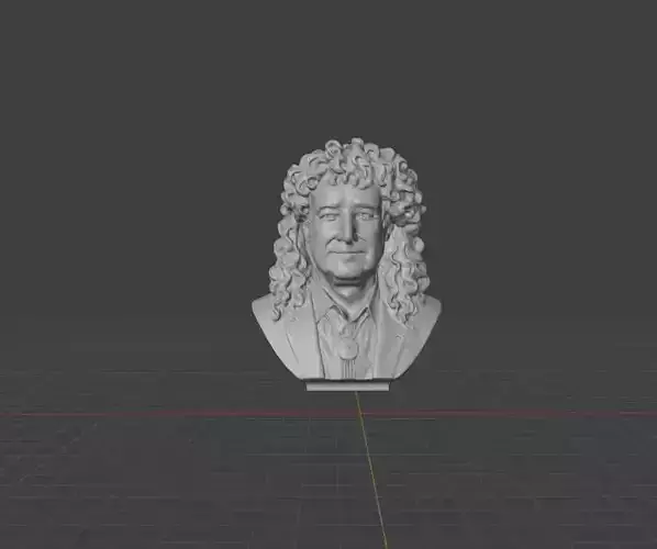 Brian May 3D print model