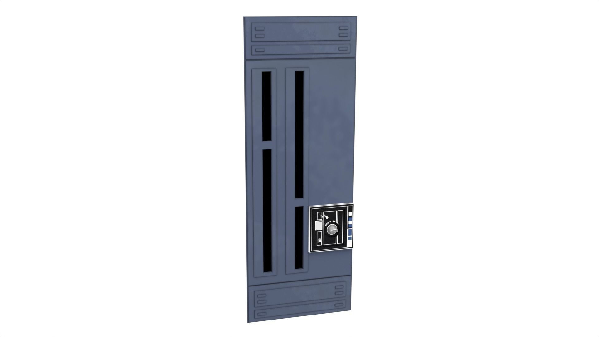 Death Star Wall Panel - F1 - 1-6 scale Hottoys  3D print model_4