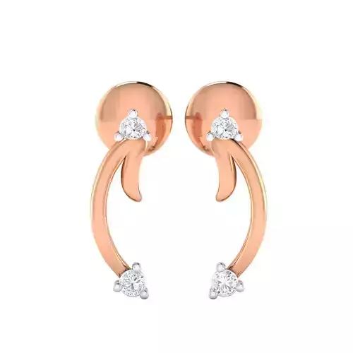 Women Earrings STL JCD OBJ FBX Renders Details
