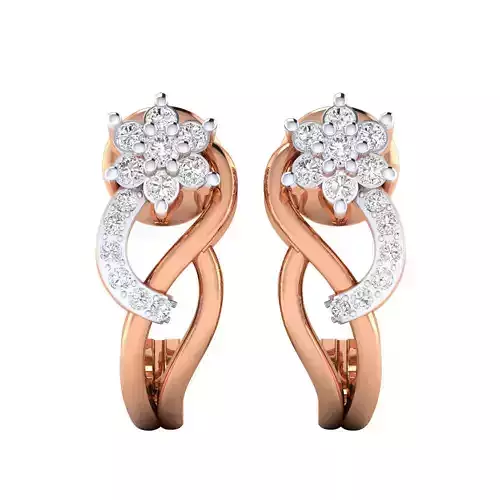 Women Earrings STL JCD OBJ FBX Renders Details