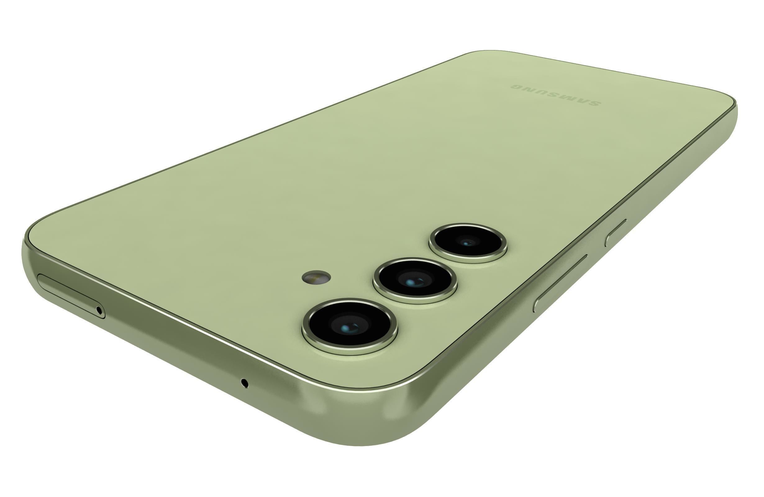 Samsung Galaxy A54 Green Low-poly 3D model_15