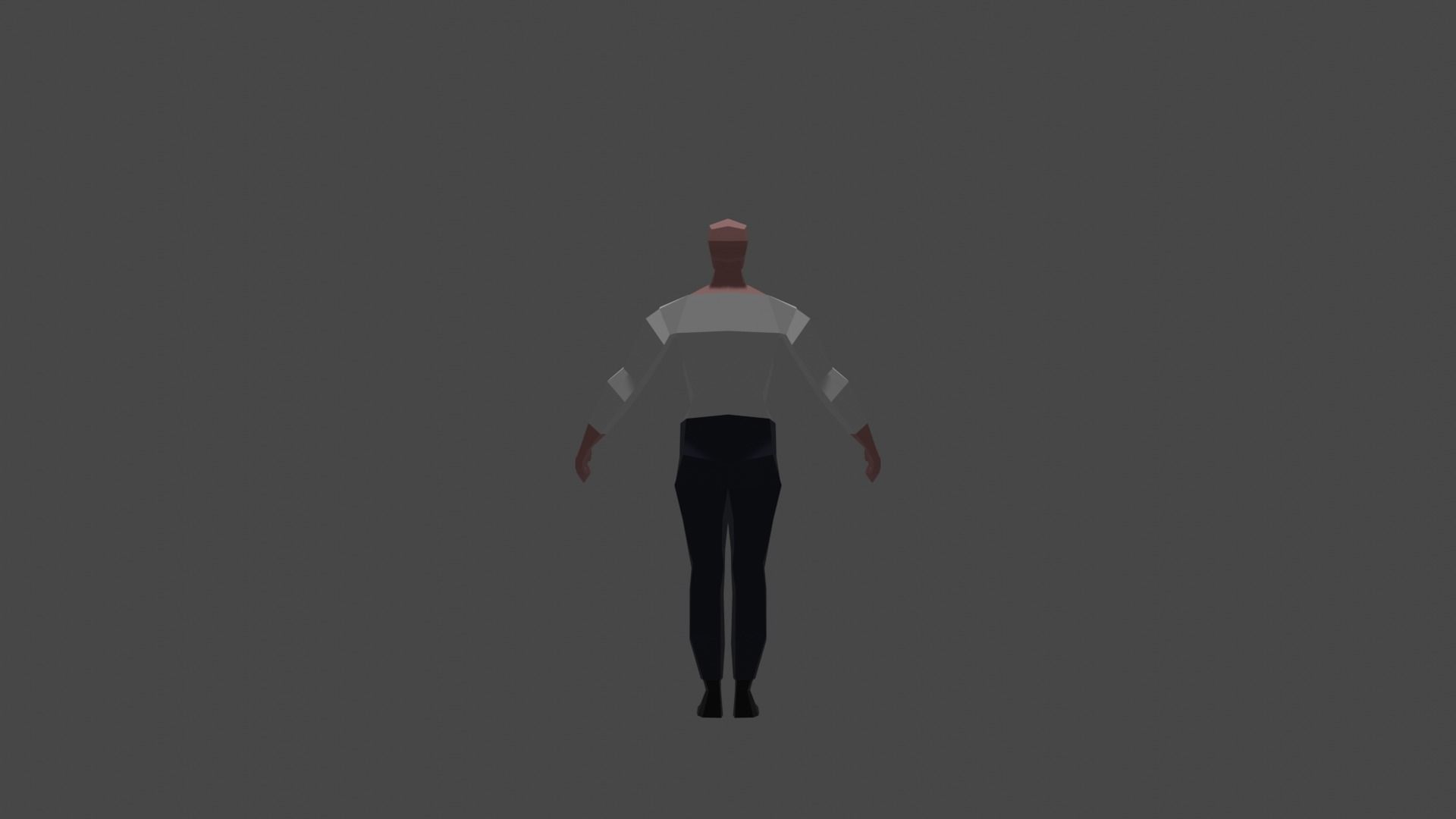 Low-Poly Characters Pack Free low-poly 3D model_9