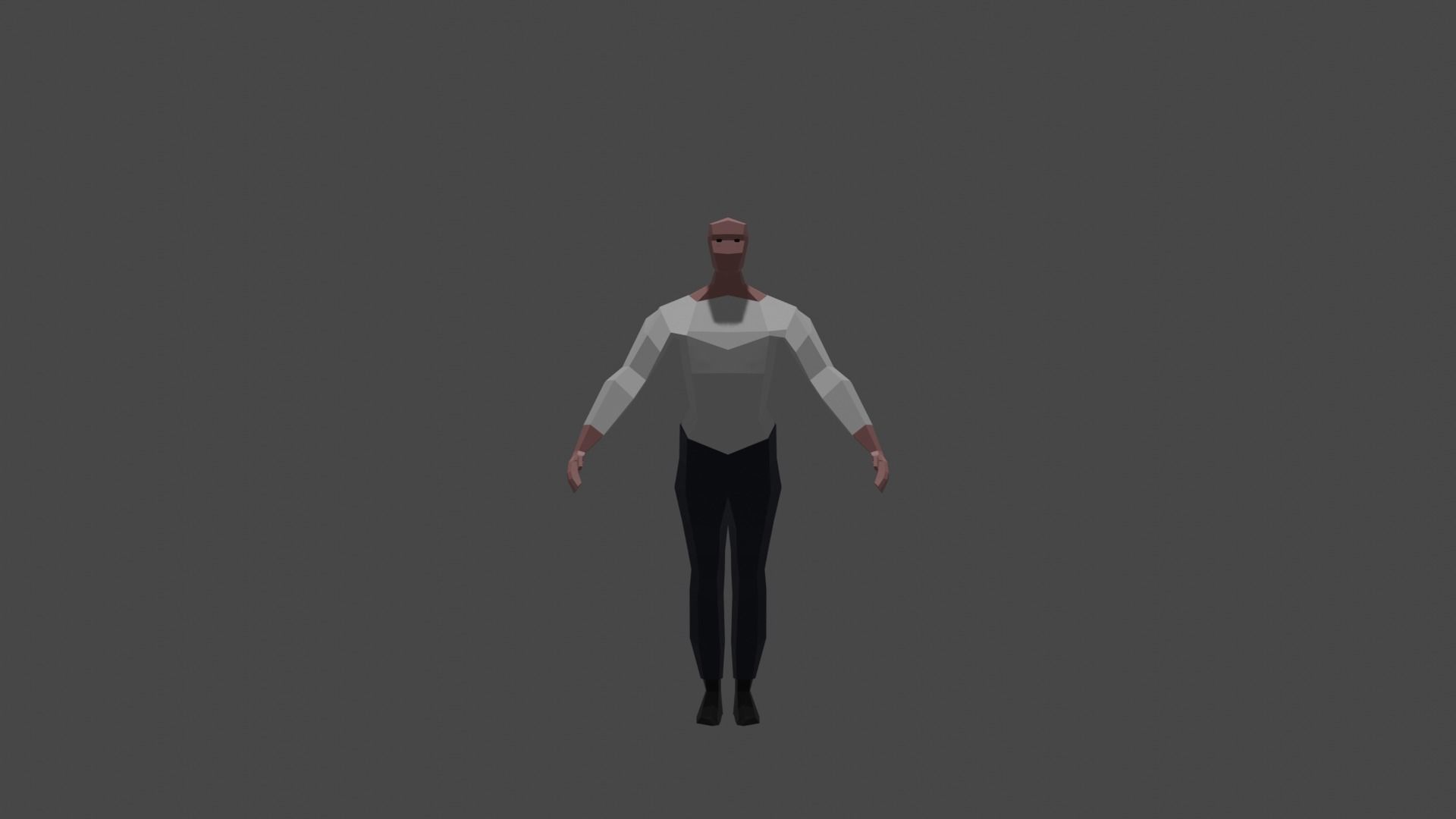 Low-Poly Characters Pack Free low-poly 3D model_7
