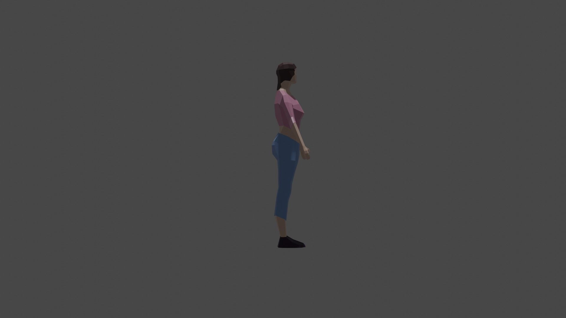 Low-Poly Characters Pack Free low-poly 3D model_18