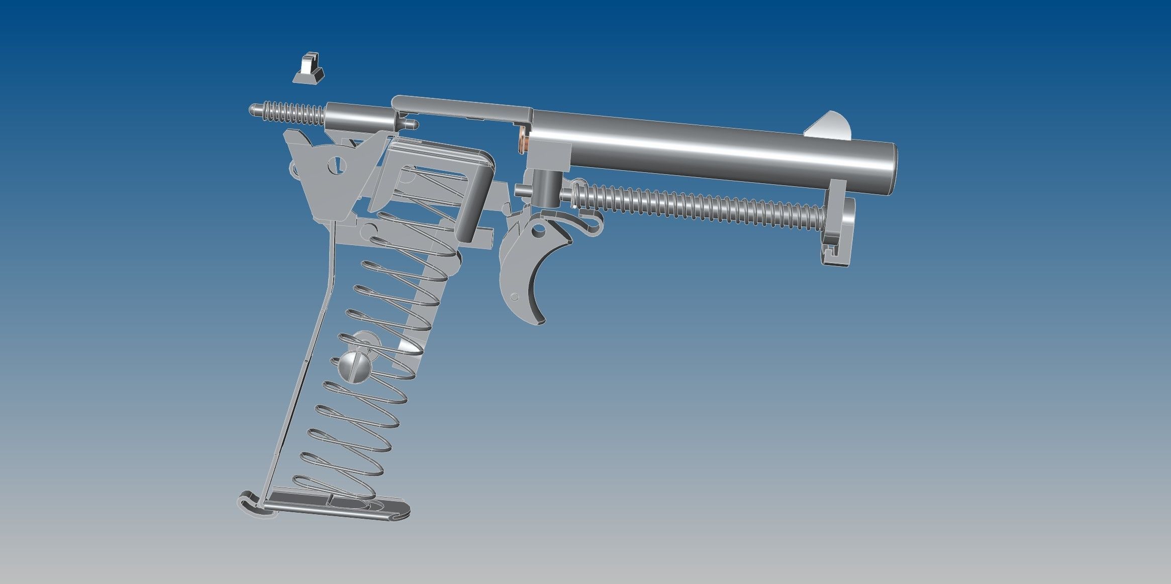 Mauser 1914 3D model_3