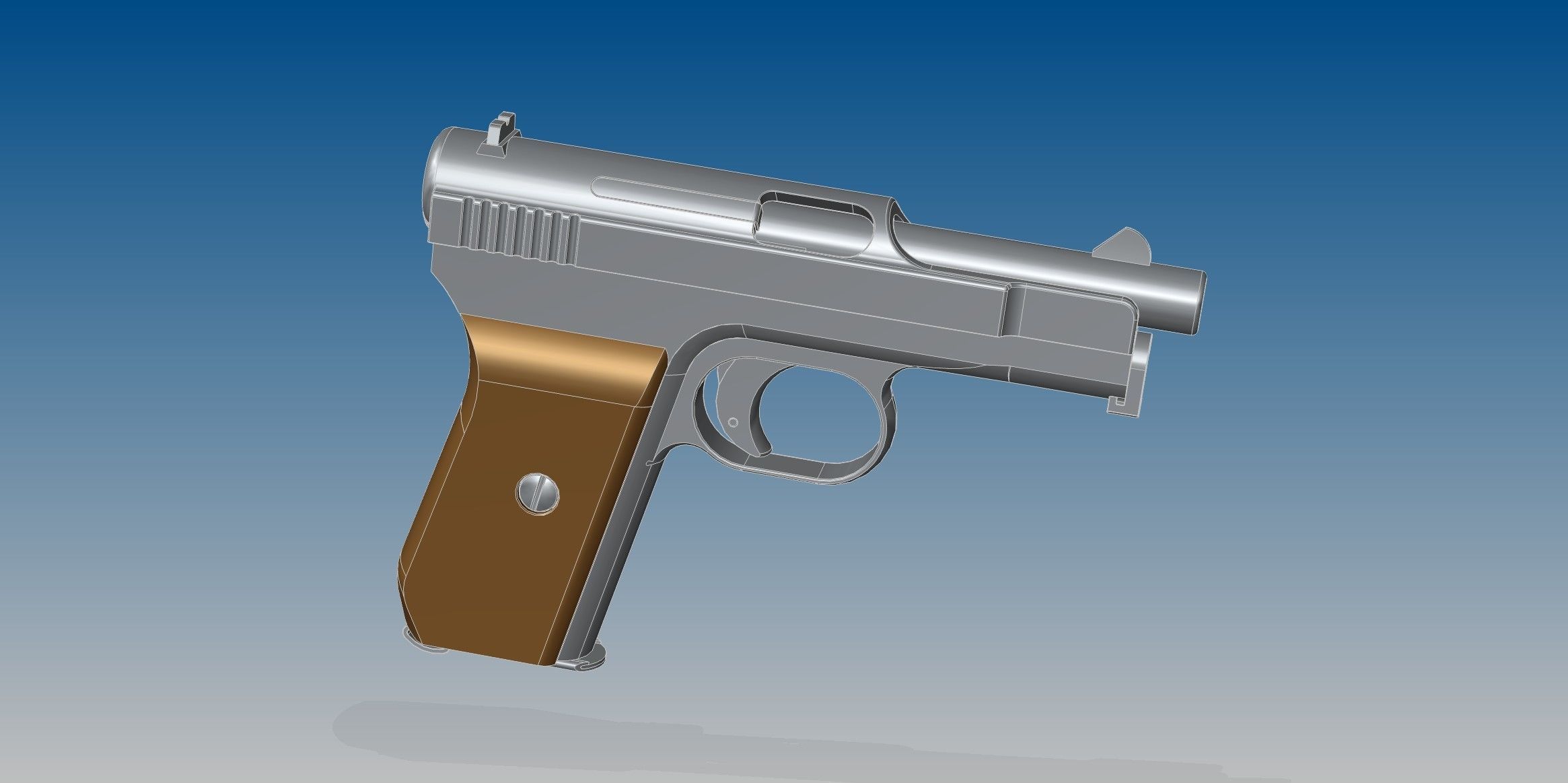 Mauser 1914 3D model_9