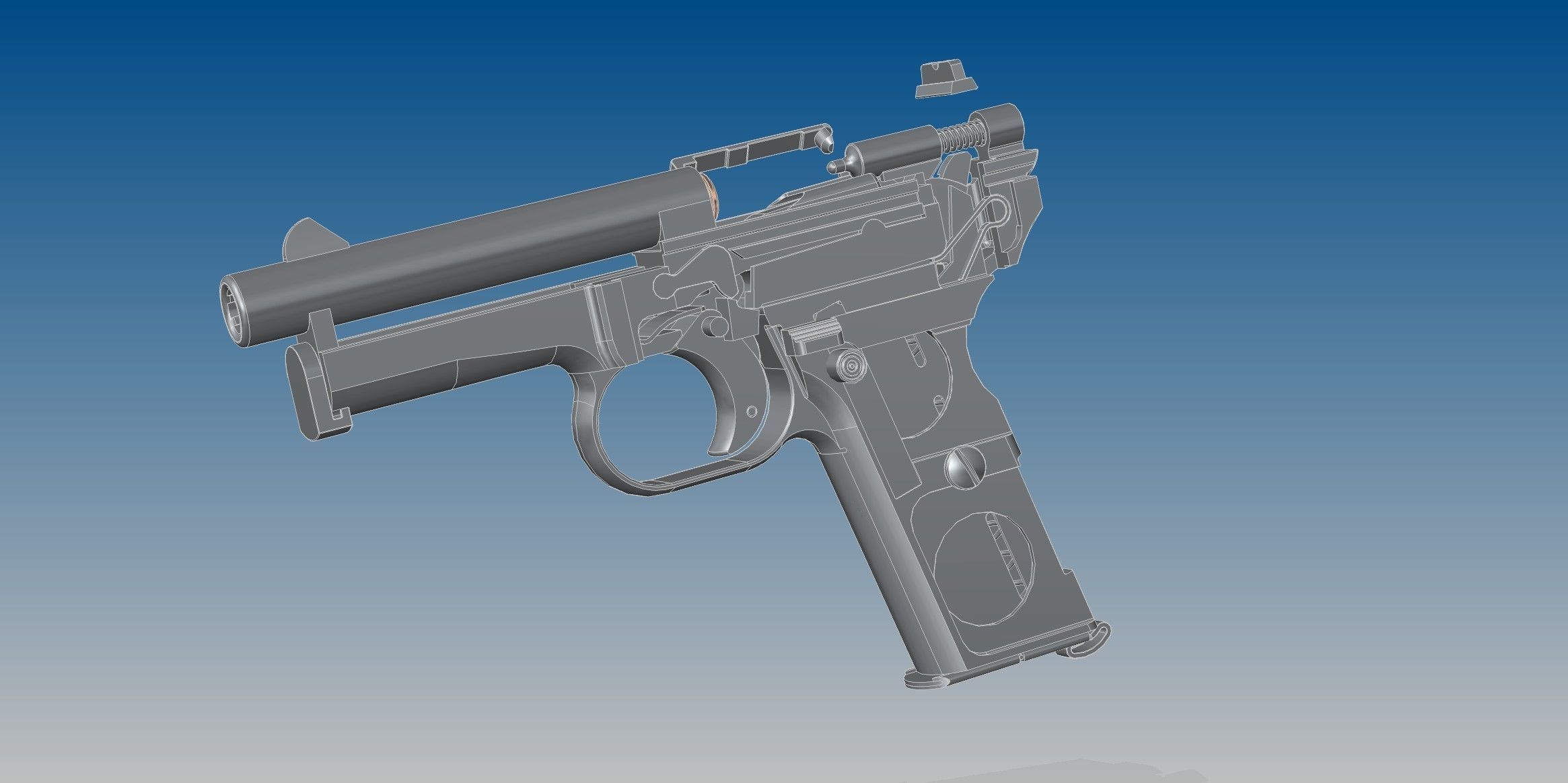 Mauser 1914 3D model_14