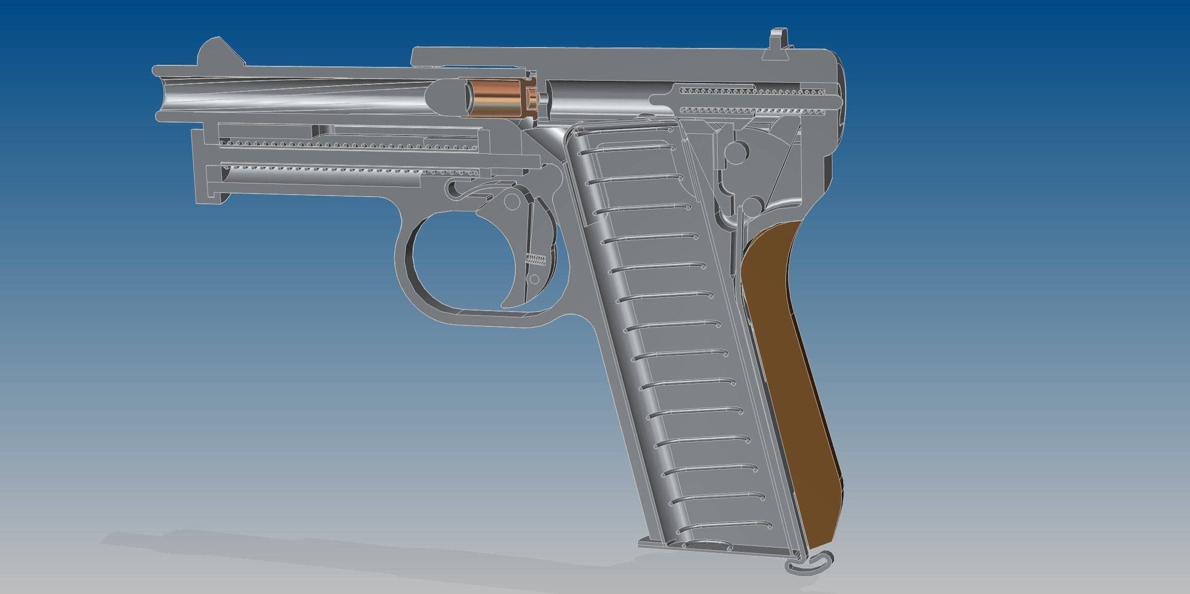 Mauser 1914 3D model_6