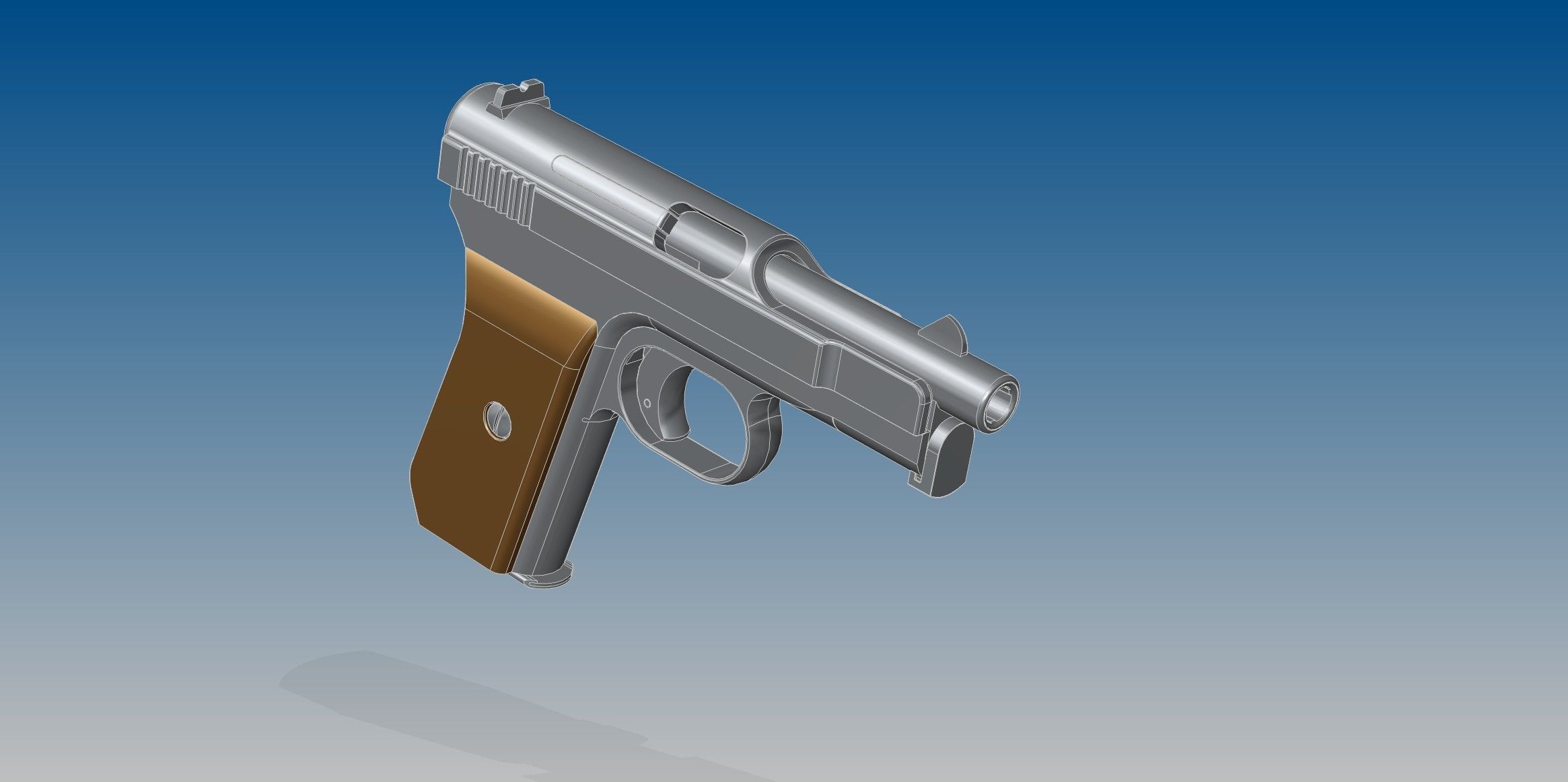 Mauser 1914 3D model_12