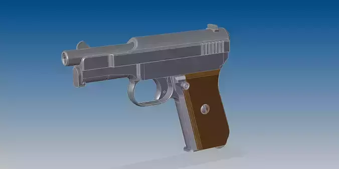Mauser 1914 3D model