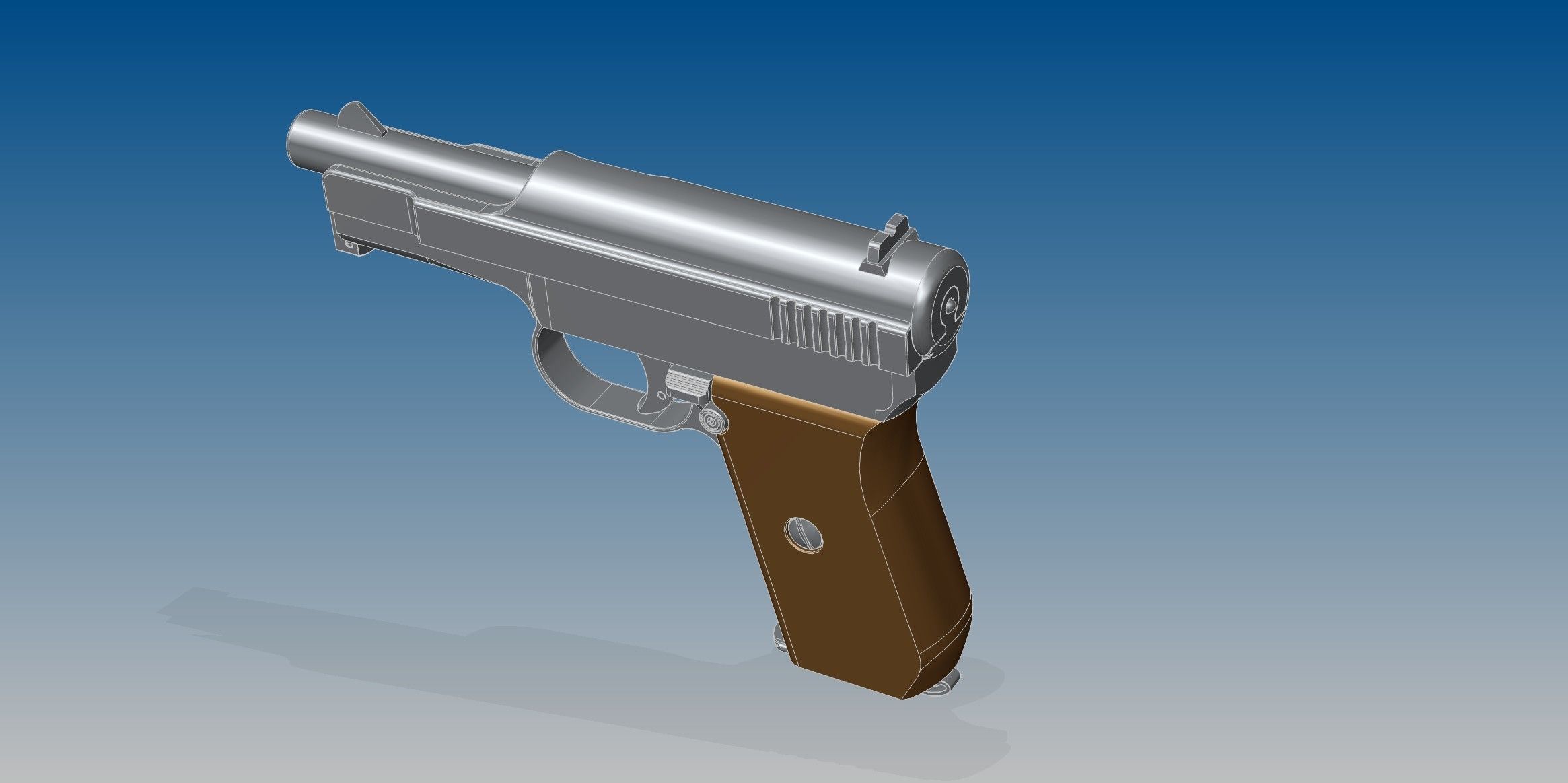 Mauser 1914 3D model_8