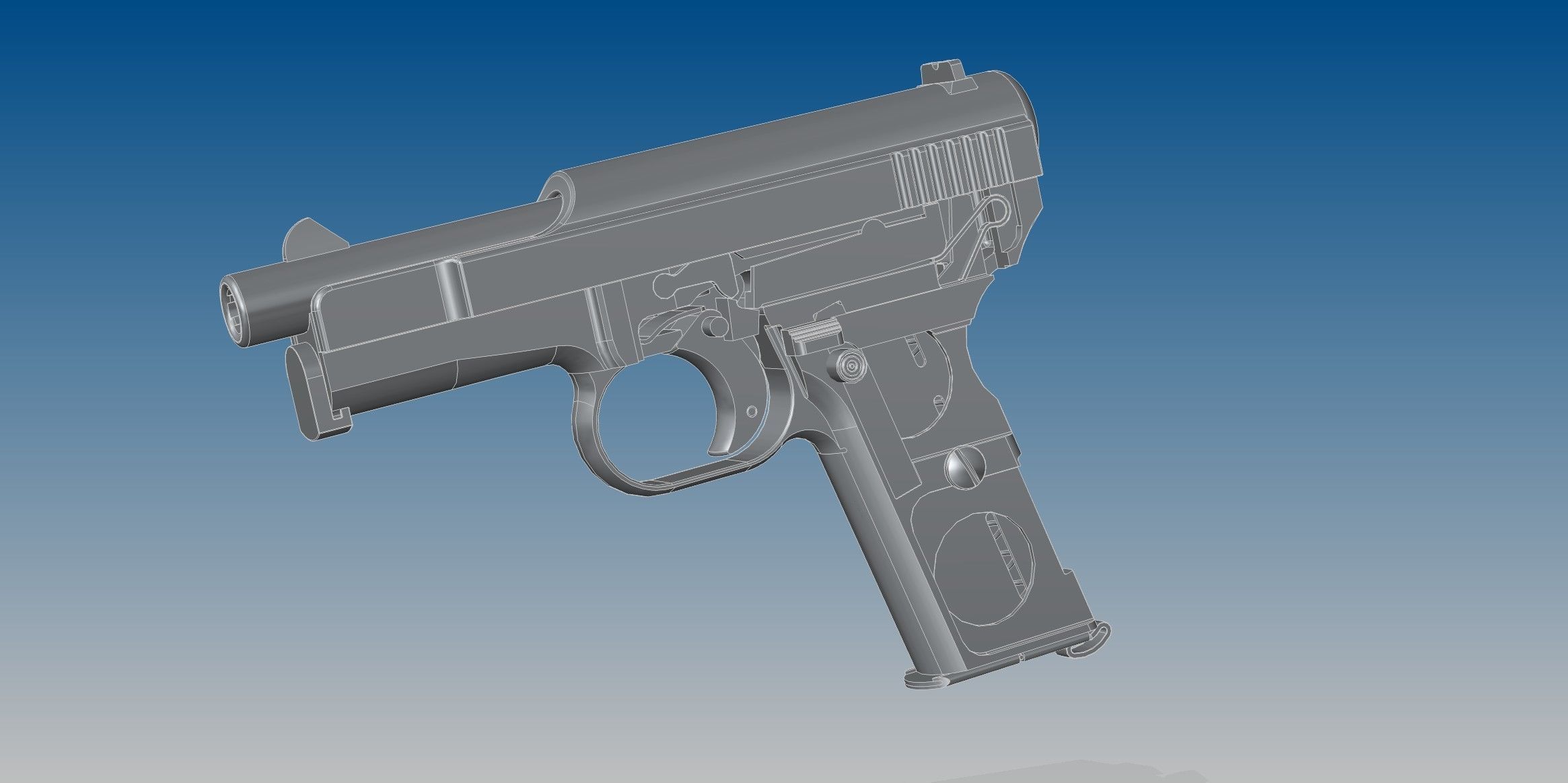 Mauser 1914 3D model_13