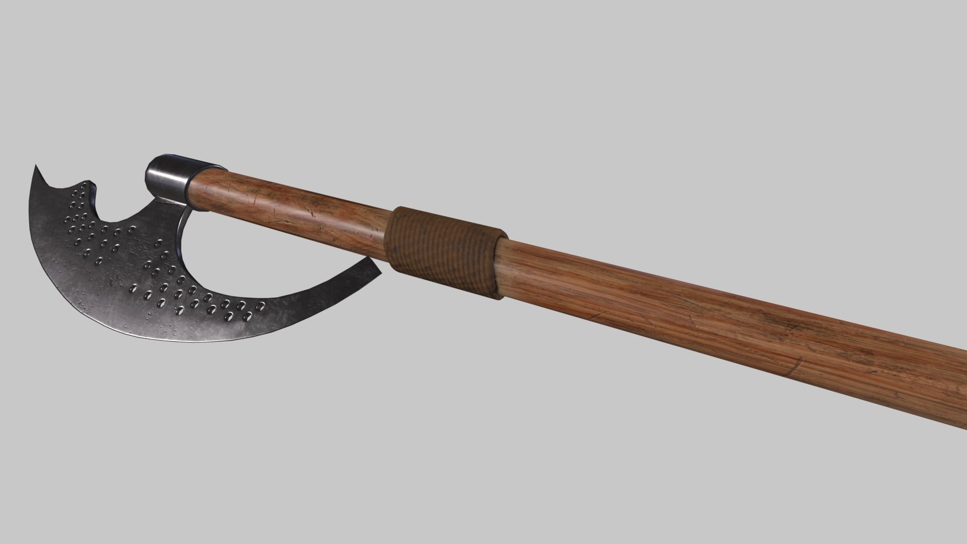 Sparth Axe Low-poly 3D model_4