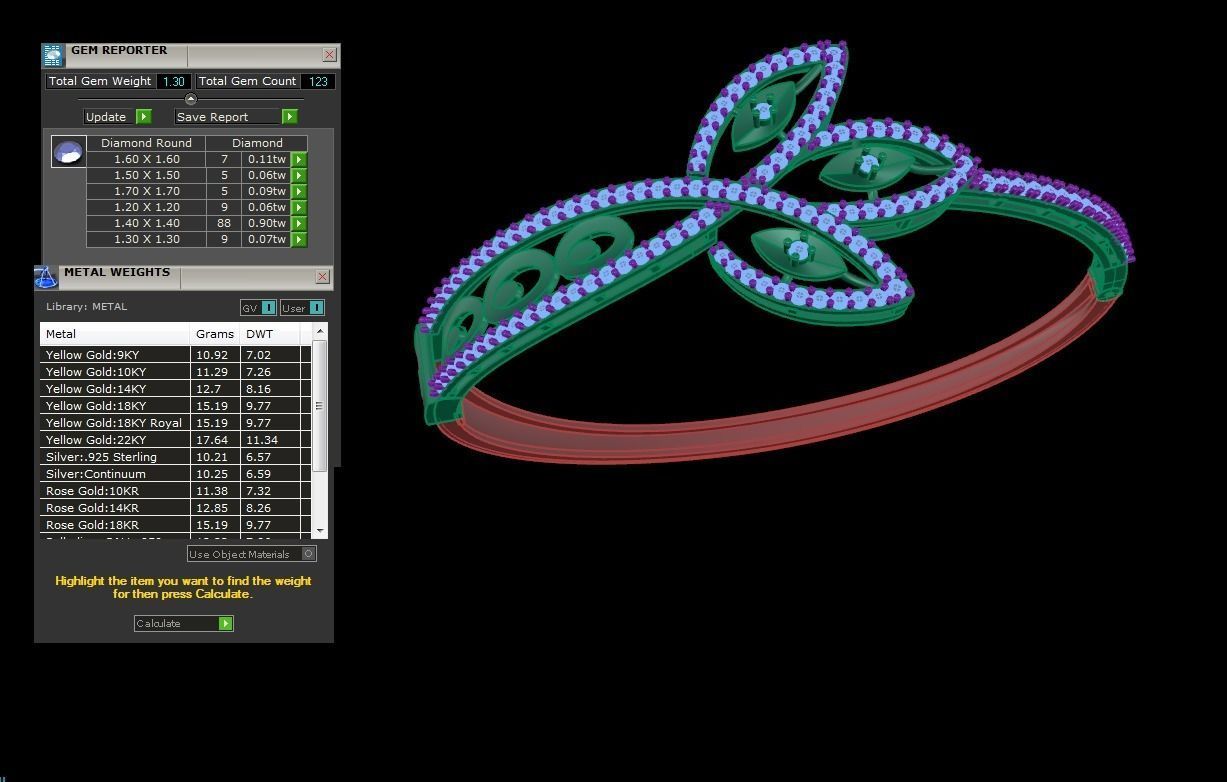 Bracelet - 6 butterfly bangle 3D print model_1