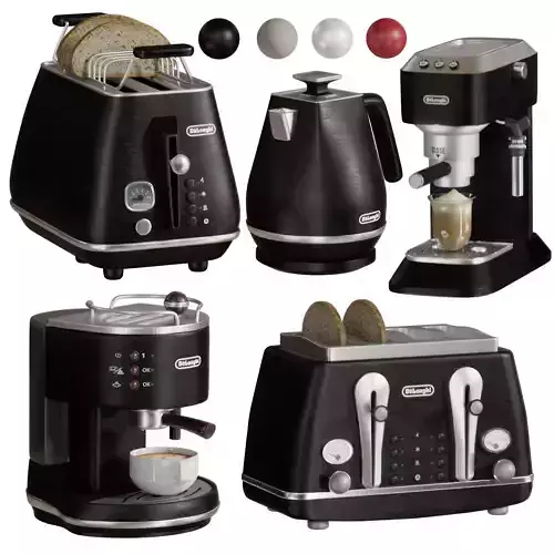 Delonghi kitchen accessories 3D model