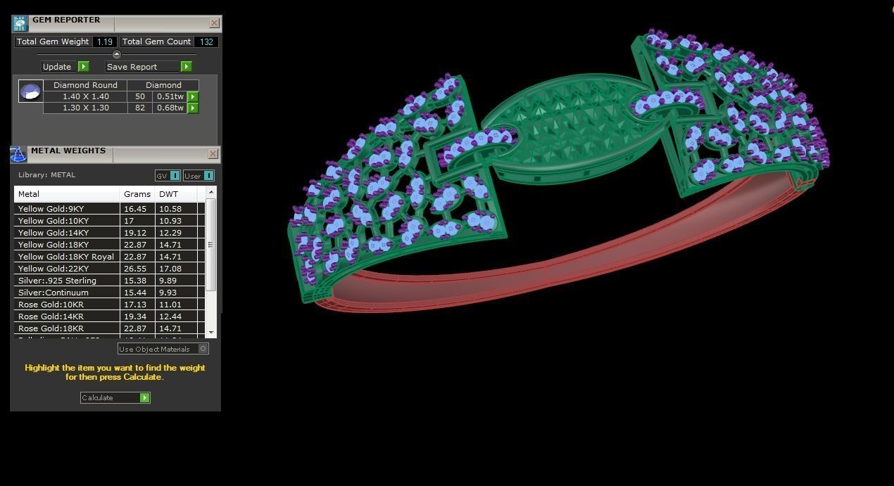 Bracelet - 35 3D print model_1