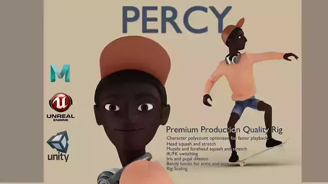 PERCY RIG MAYA VERSION