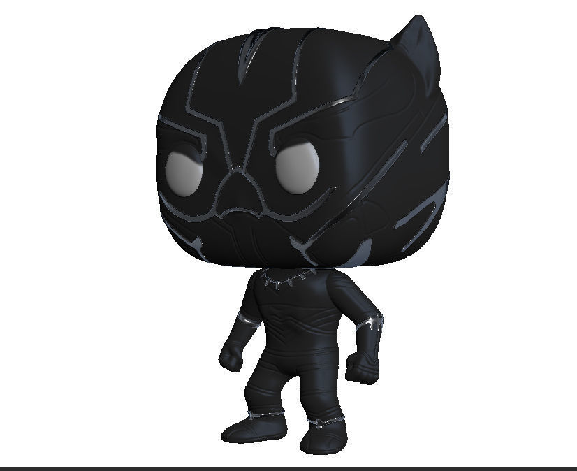Funko Black Panther 3D print model_1