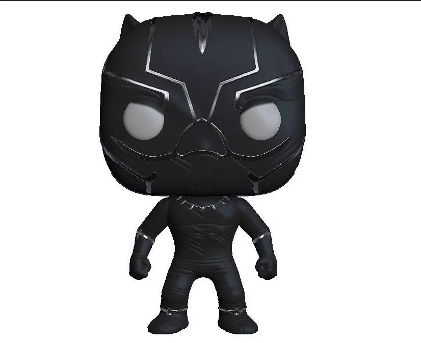 Funko Black Panther 3D print model_0