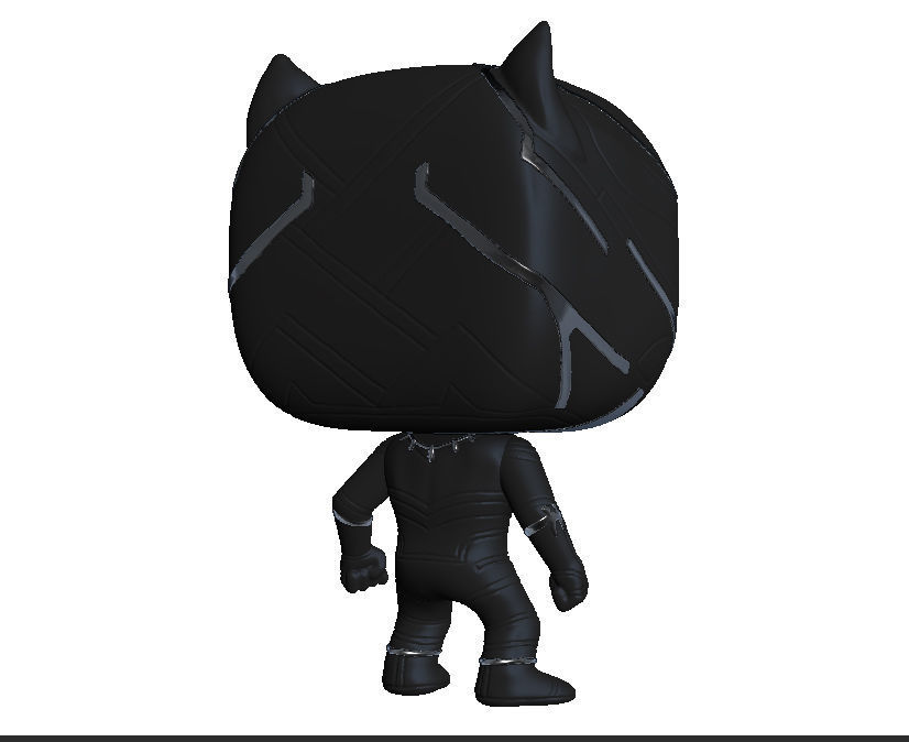Funko Black Panther 3D print model_2