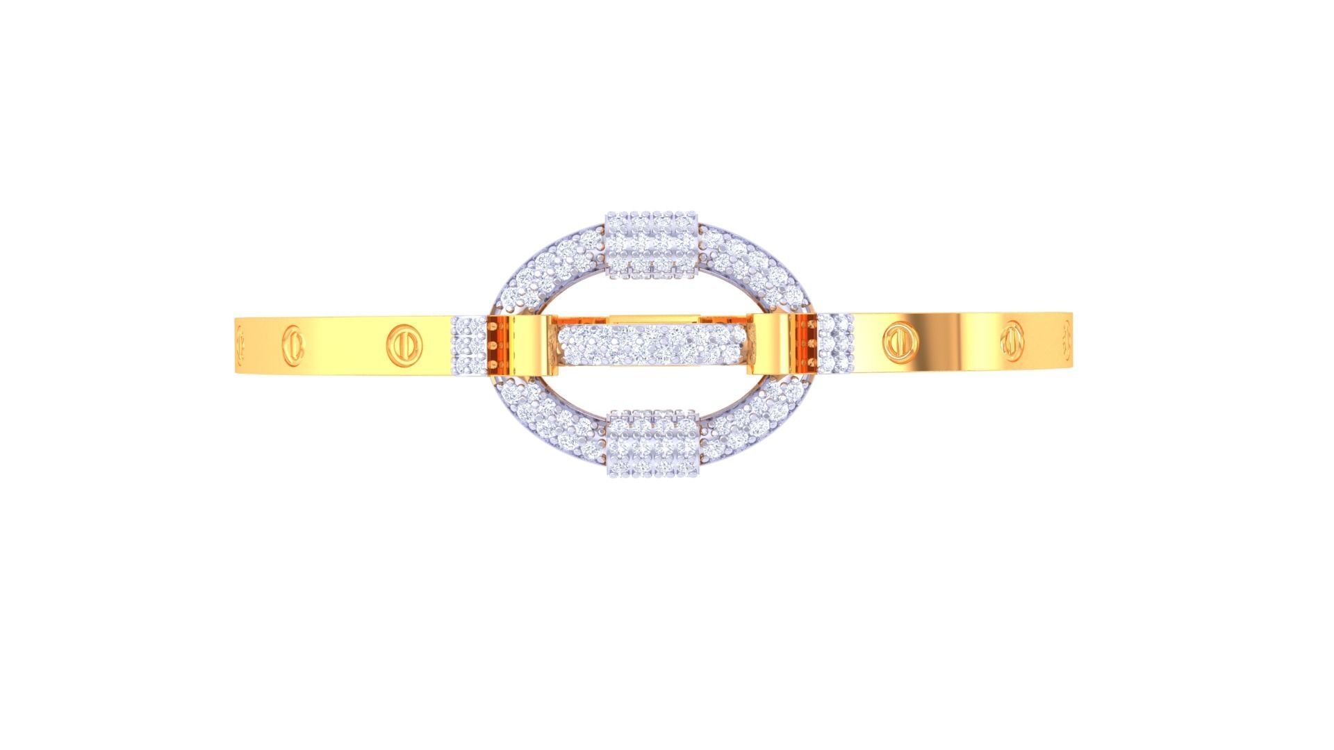 Bracelet - 54 3D print model_1