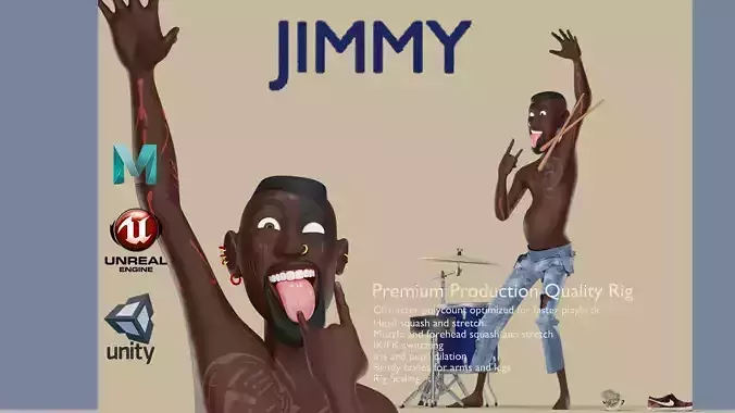 JIMMY RIG MAYA VERSION